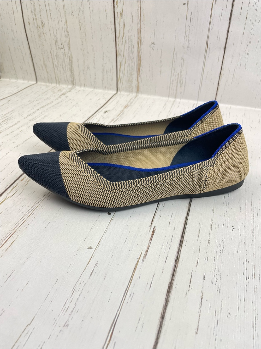 Rothy’s The Point Dune Cap-toe Pointed Flats